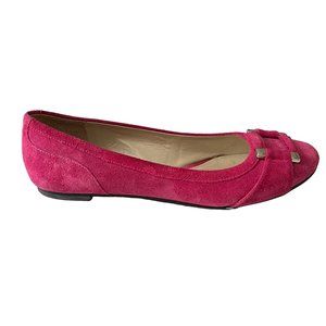 Talbots Buckle Suede Flats